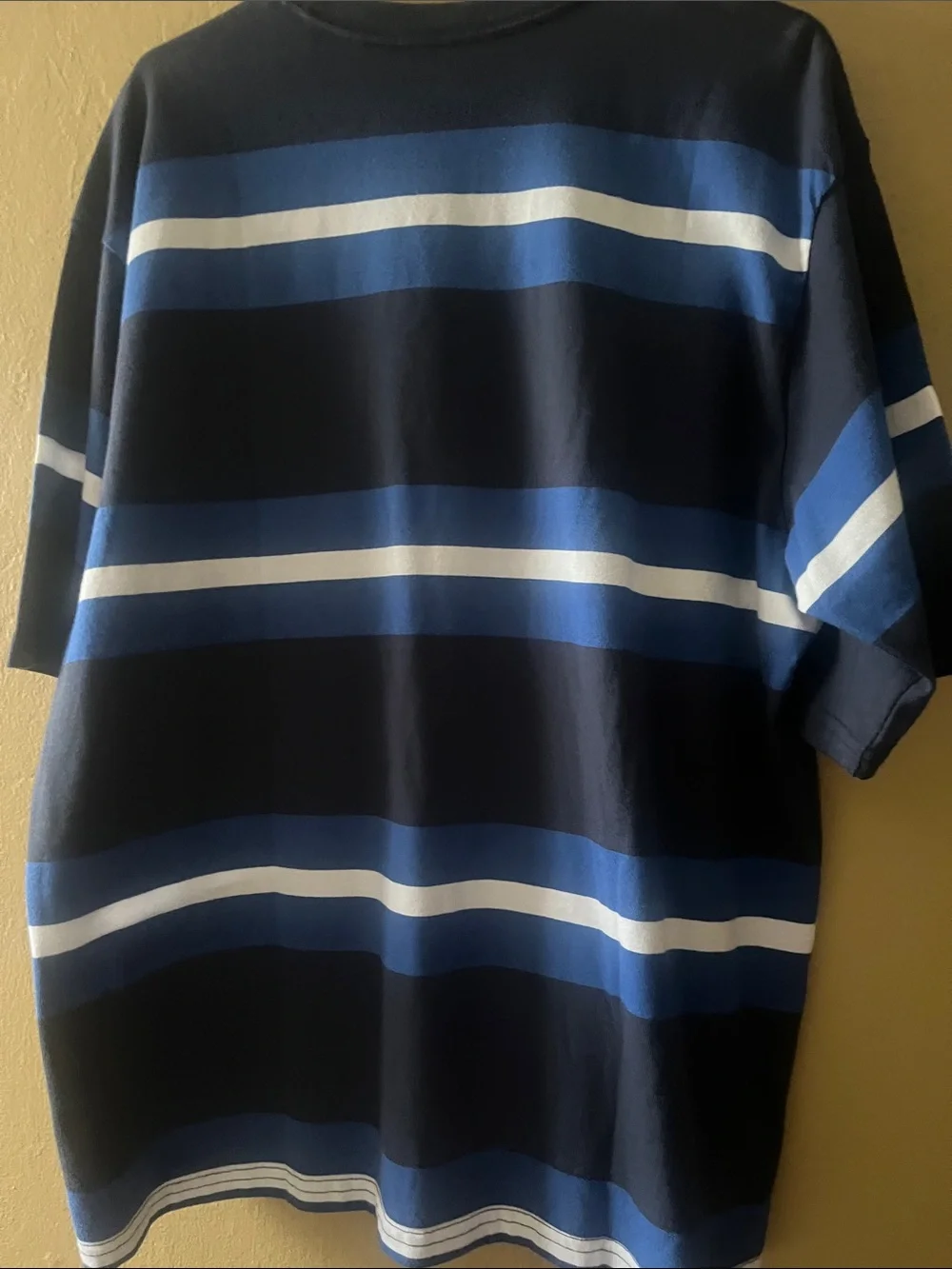Levi's Men's Navy, Blue & White Striped Pocket Tee